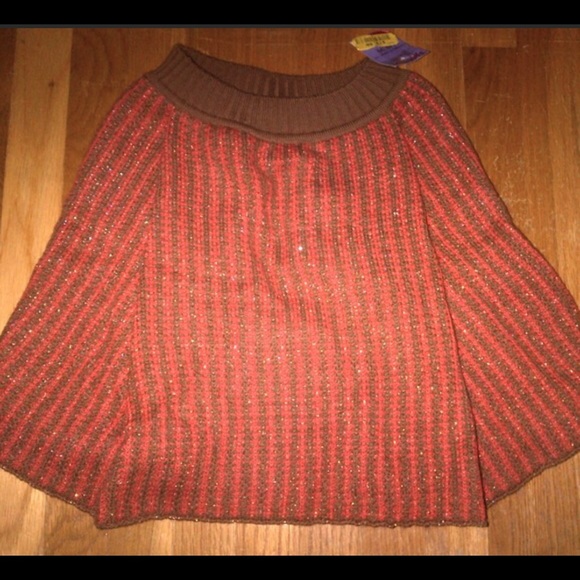 Missoni wool stretchy glittery skirt. Made in Italy